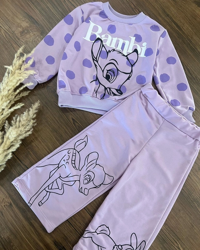 Conjunto Bambi Lilás  - 1