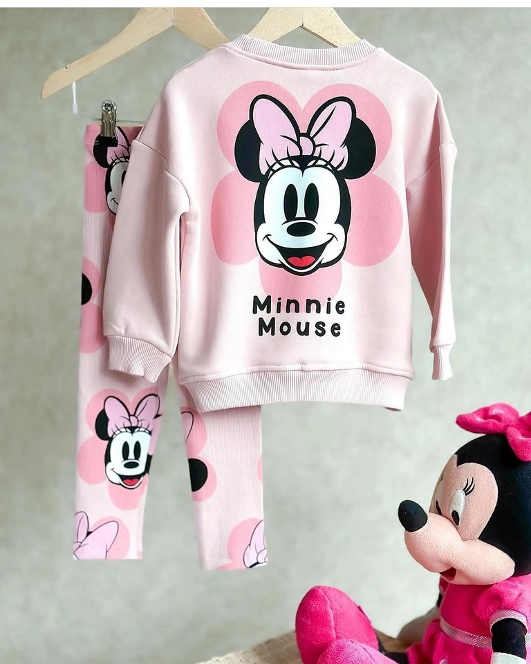 Conjunto Moletom Minnie Rosa - 4