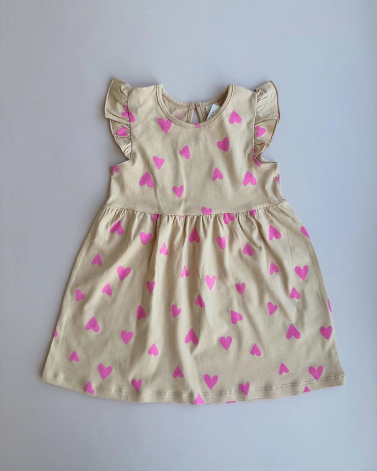 Kit 5 vestidos estampados - 5