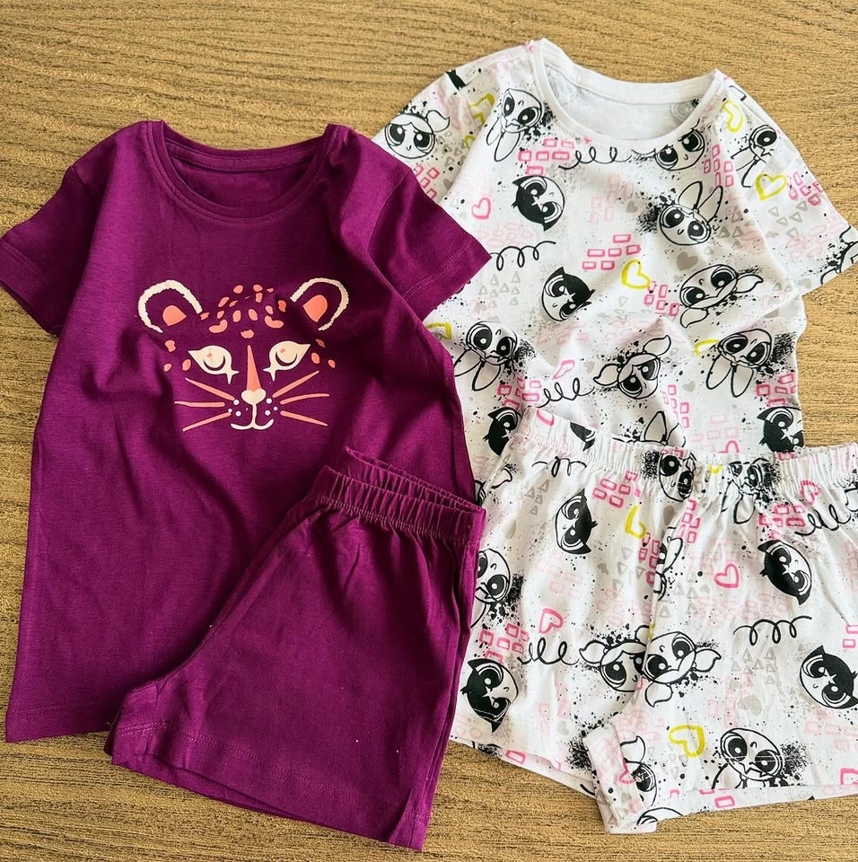 Kit 3 Pijamas Personagens  - 3