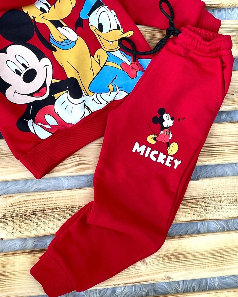 Conjunto Moletom Mickey Red - 4