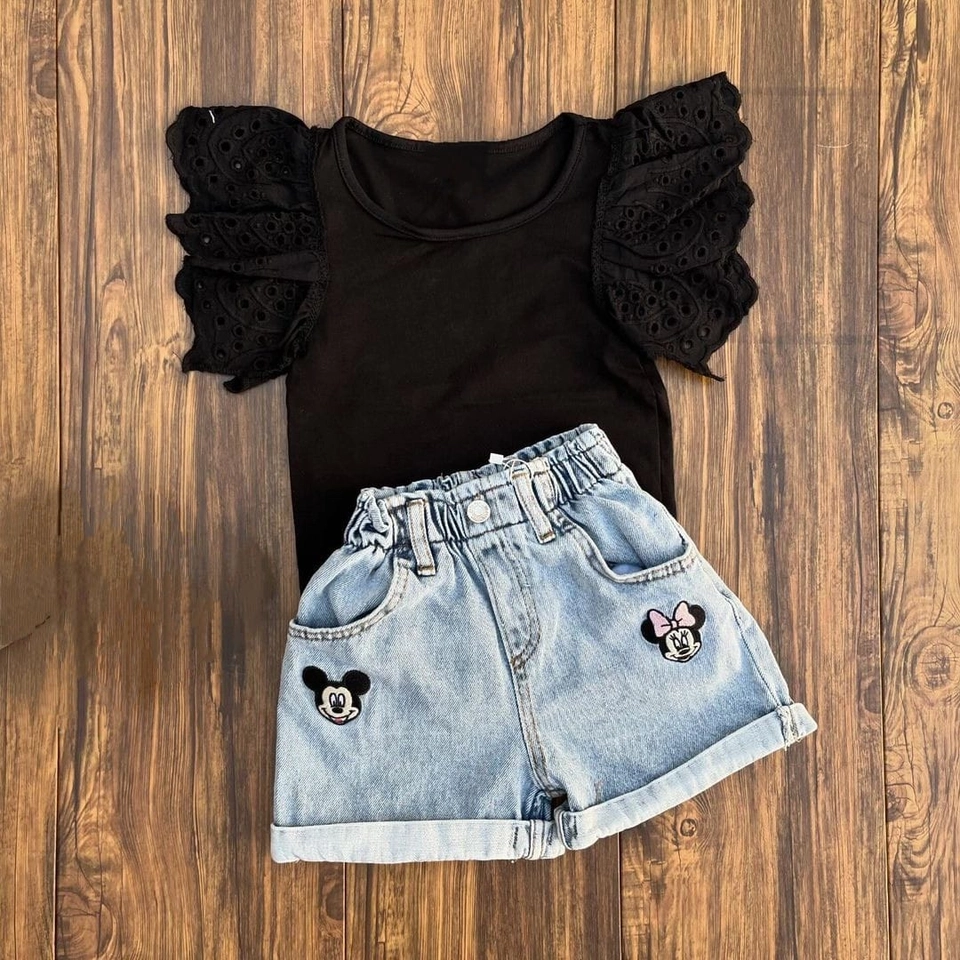 Conjunto Verão Minnie Jeans - 2