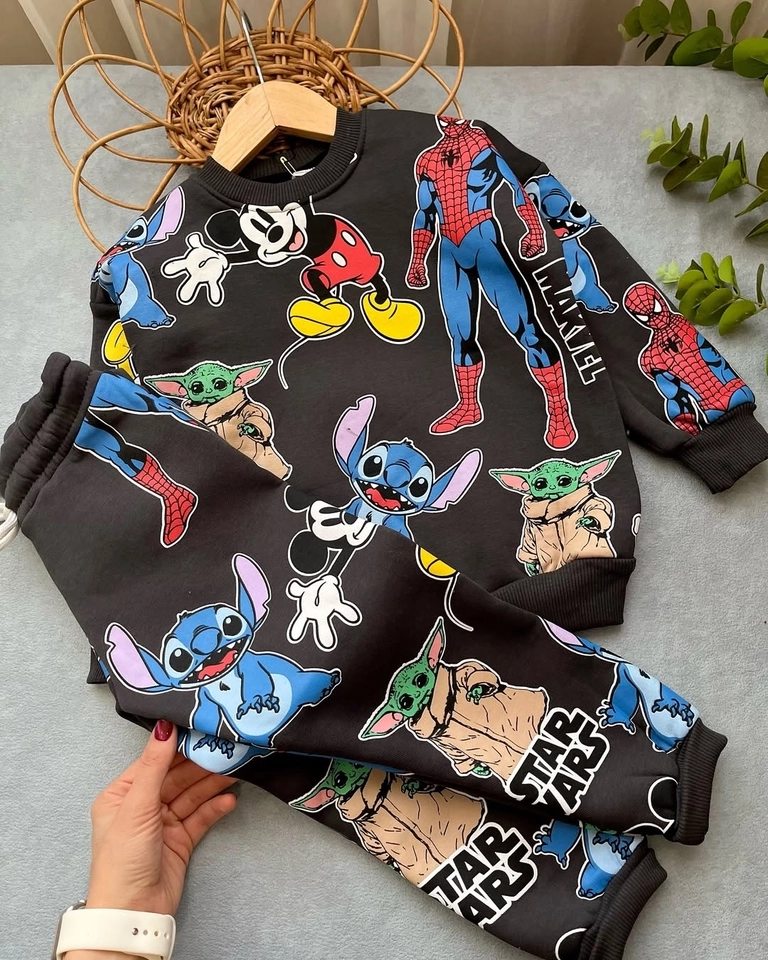 Conjunto Moletom Personagens  - 1