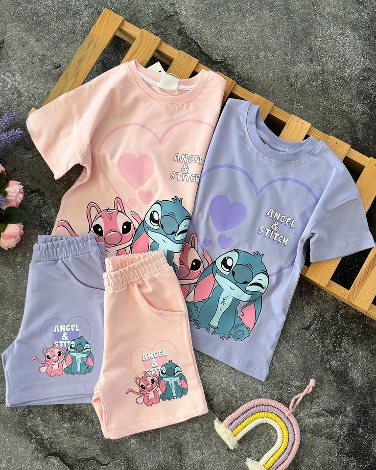 Conjunto verão Stitch  - 1