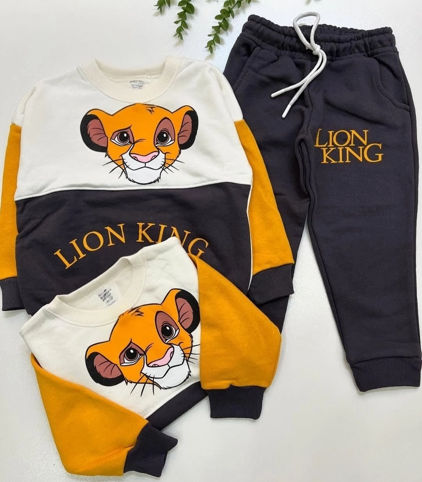 Conjunto moletom Simba  - 1