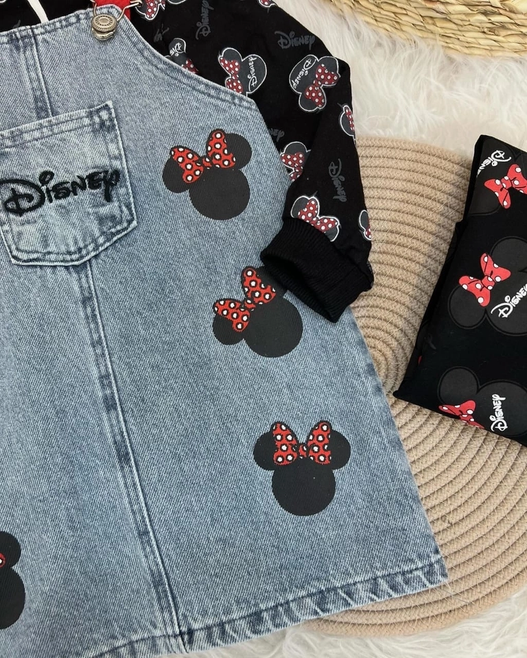 Conjunto Jardineira Minnie - 3