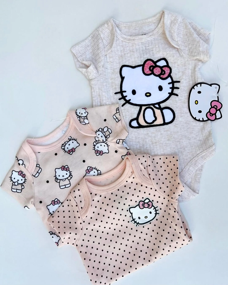 Kit 3 body hello kitty 