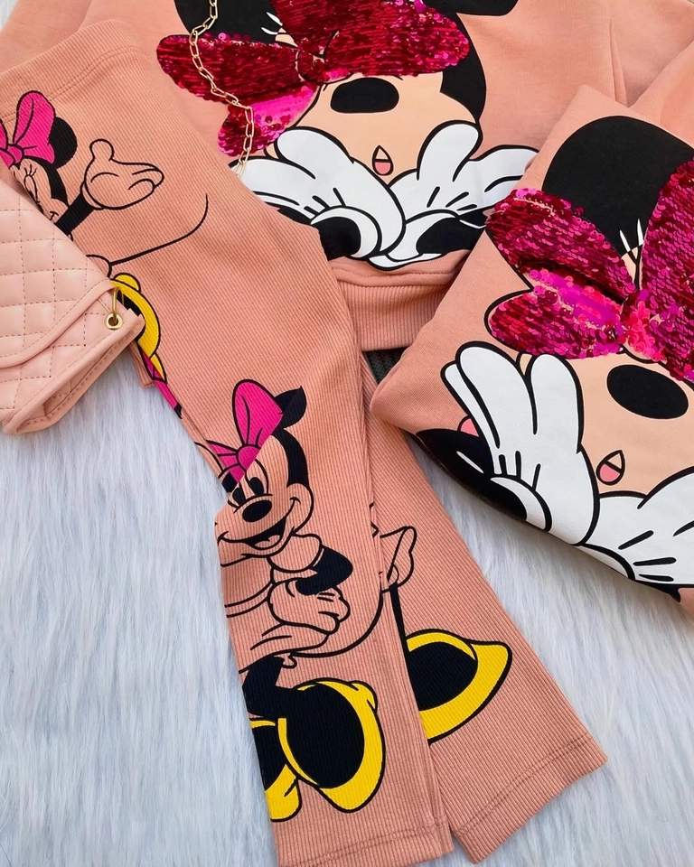 Conjunto Moletom Minnie Menininha  - 3