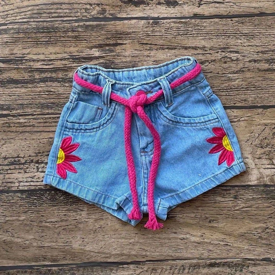 Short Jeans Florzinha 