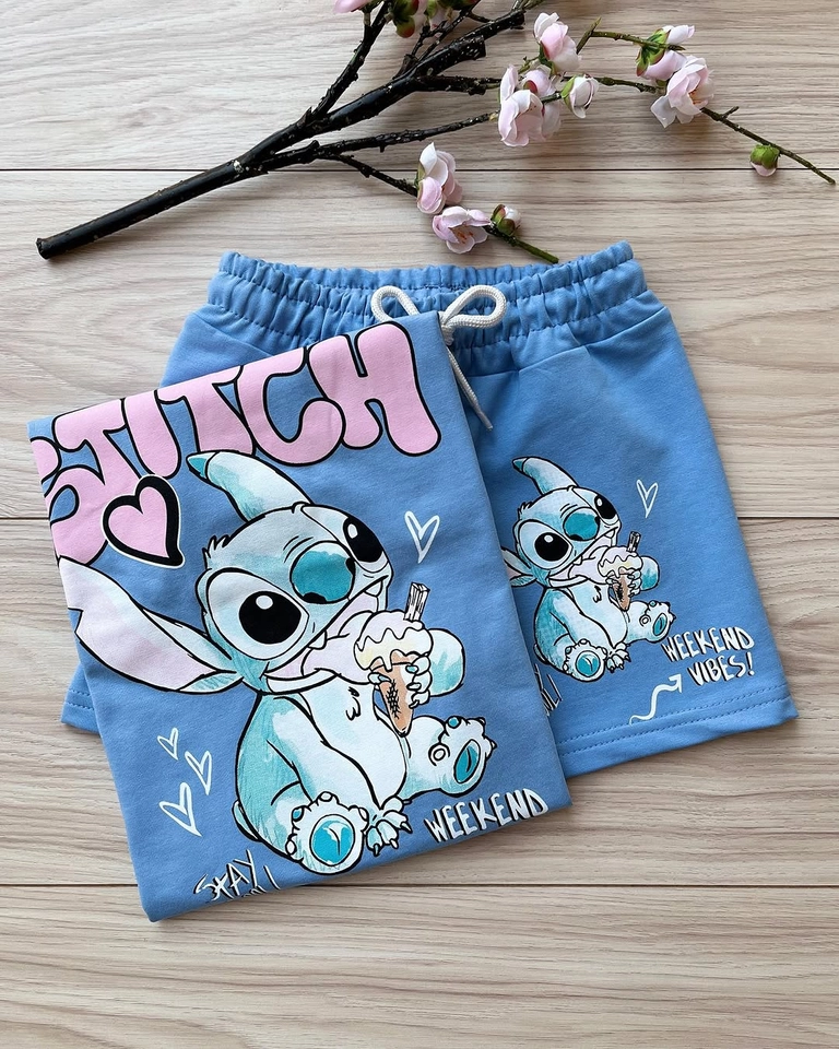 Conjunto verão Stitch  - 2
