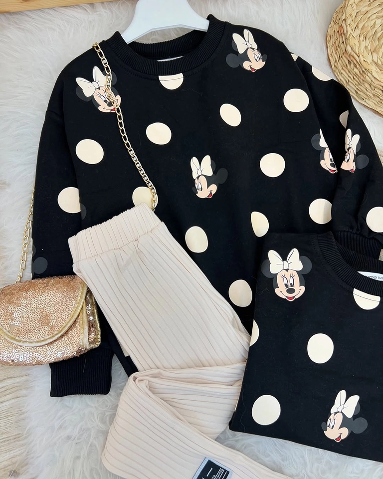 Conjunto inverno Minnie bolinha  - 2