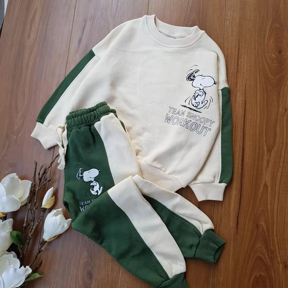 Conjunto Moletom Team Snoopy - 1
