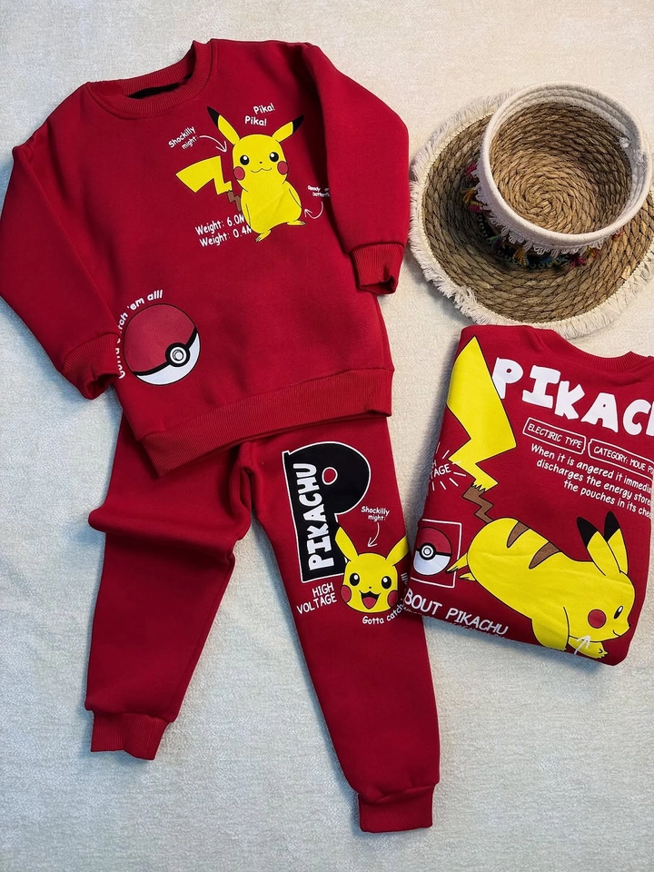 Conjunto moletom picachu  - 1