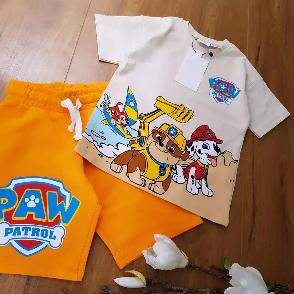 Conjunto Verão Patrulha Orange - 1