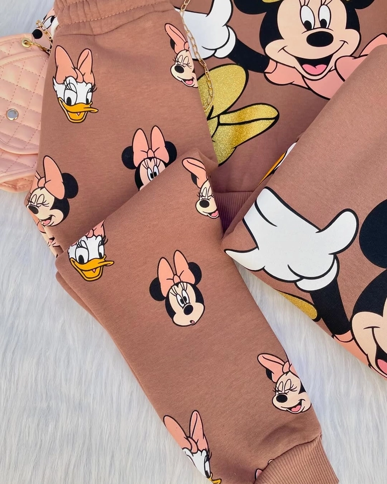 Conjunto moletom Minnie e Margarida  - 6