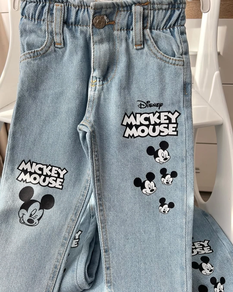 Calça jeans Mickey  - 5