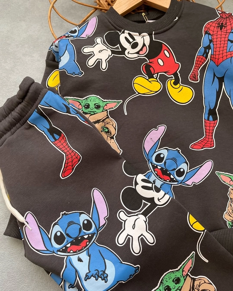Conjunto Moletom Personagens  - 4