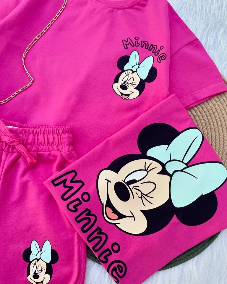 Conjunto Verão Minnie Pink  - 3