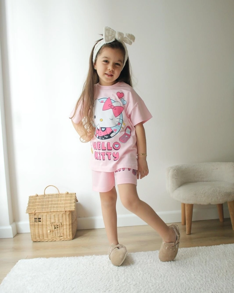 Conjunto Hello Kit Rosinha  - 2