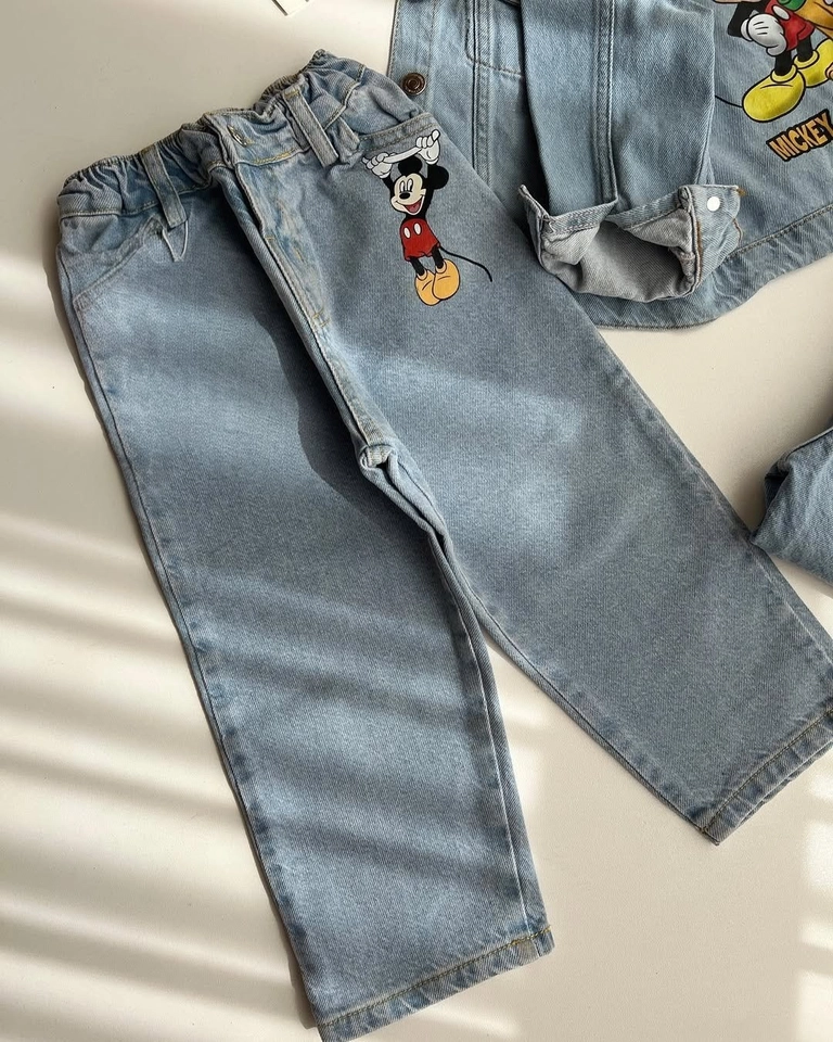 Conjunto Jeans Mickey  - 3