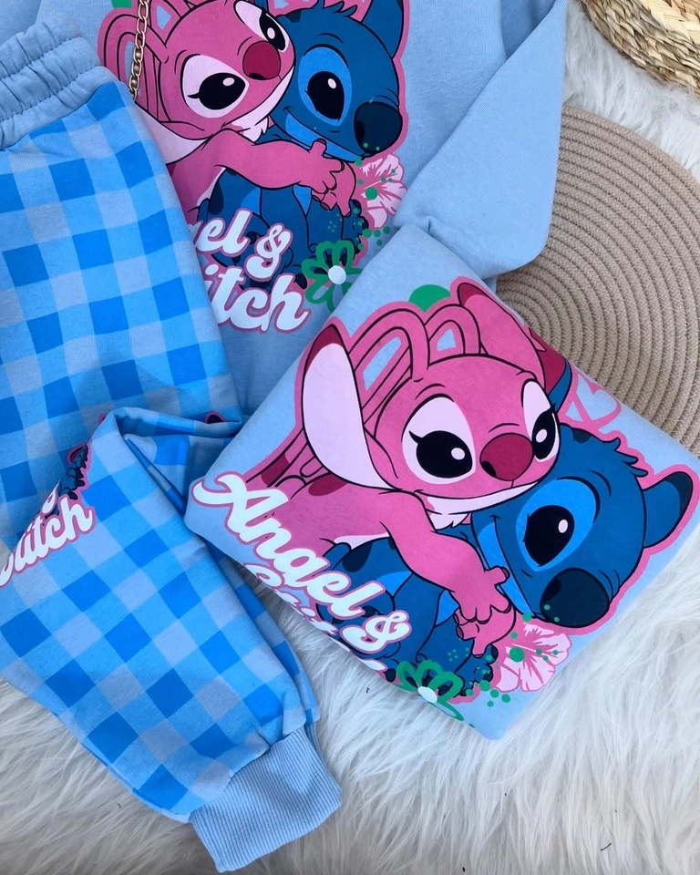 Conjunto Moletom Stitch  - 2
