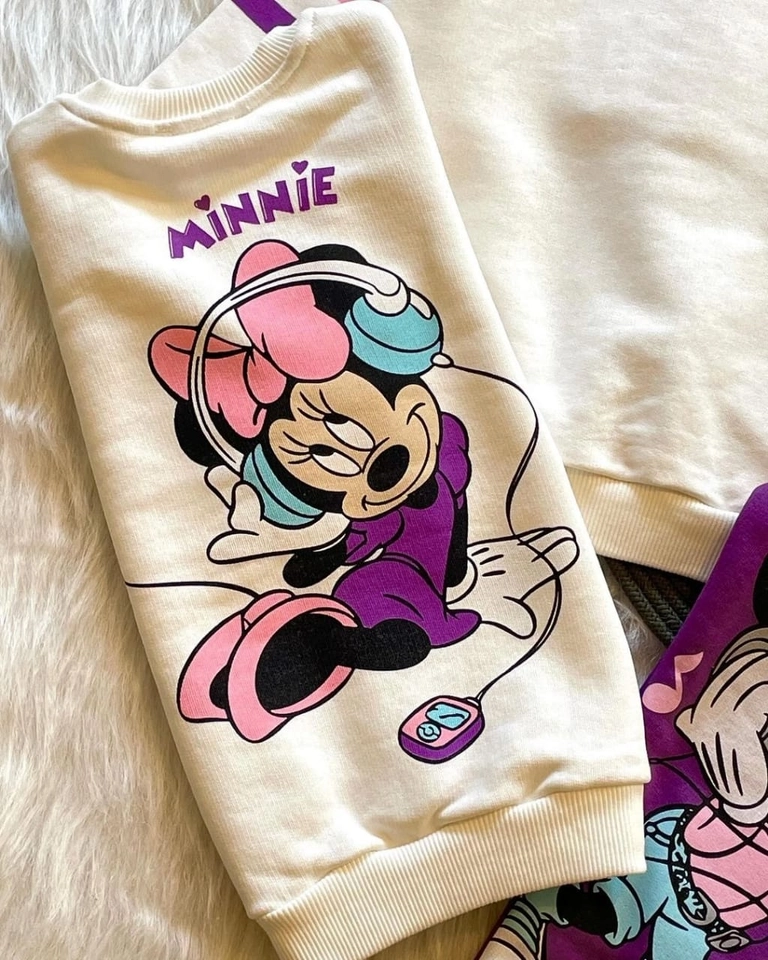Conjunto Conjunto Moletom Minnie  - 2