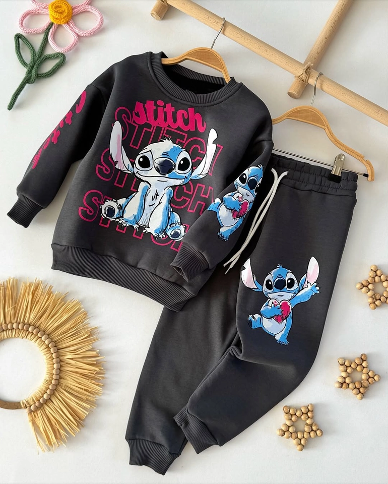 Conjunto moletom Stitch  - 1