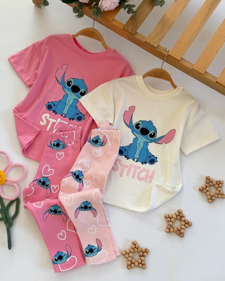 Conjunto verão Stitch  - 1