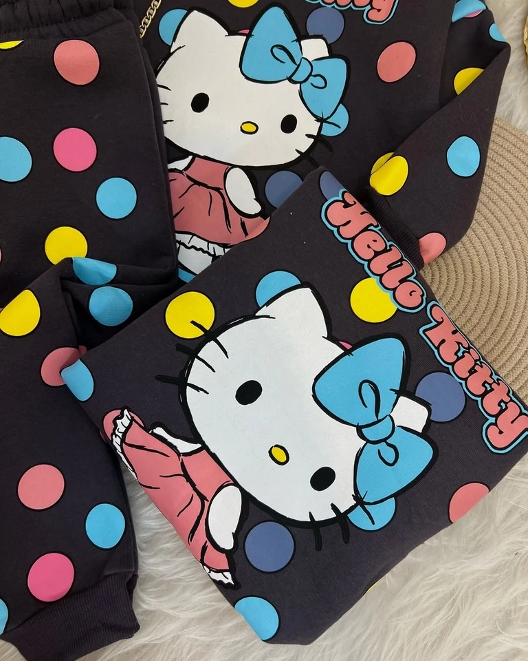 Conjunto Hello kitty Arco-íris - 2