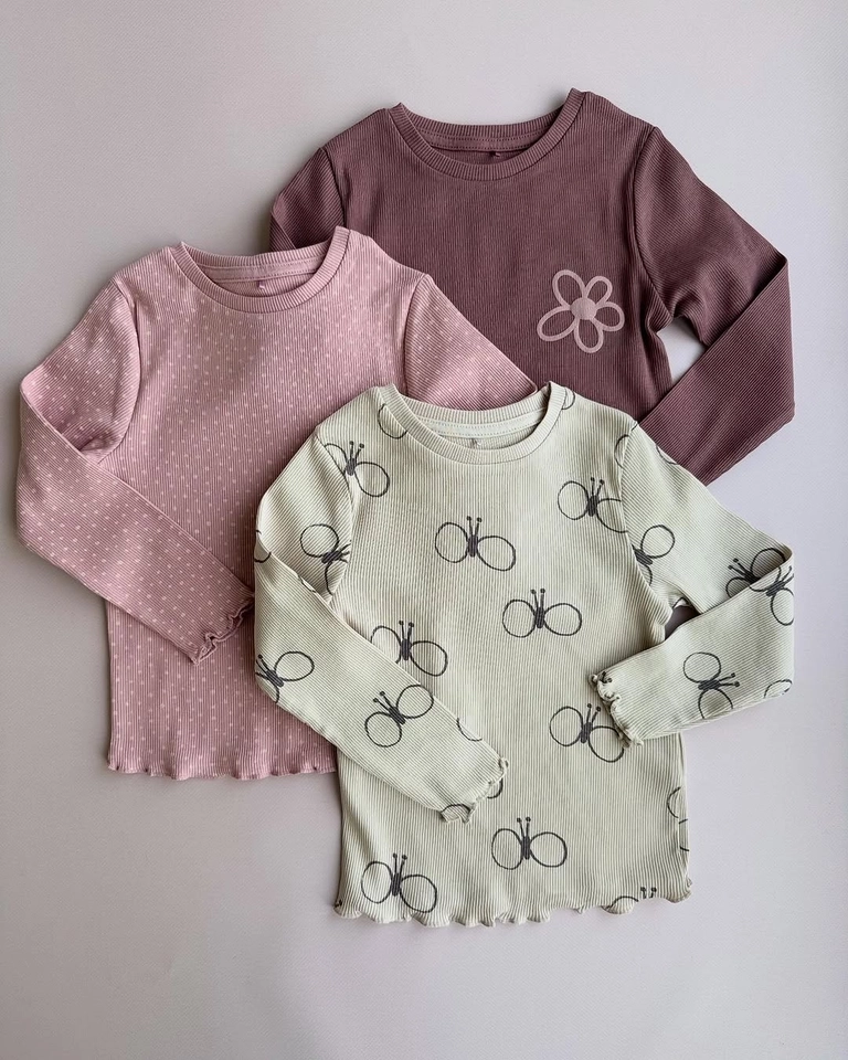 Kit 3 Blusas Canelada - 1