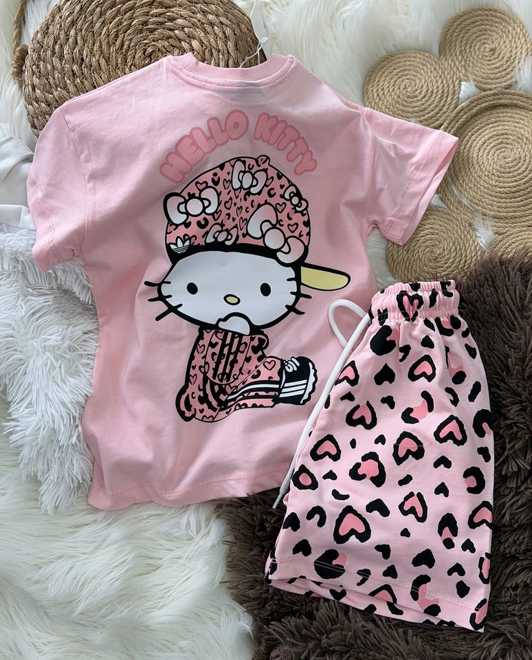 Conjunto Hello Kitty rosa - 1