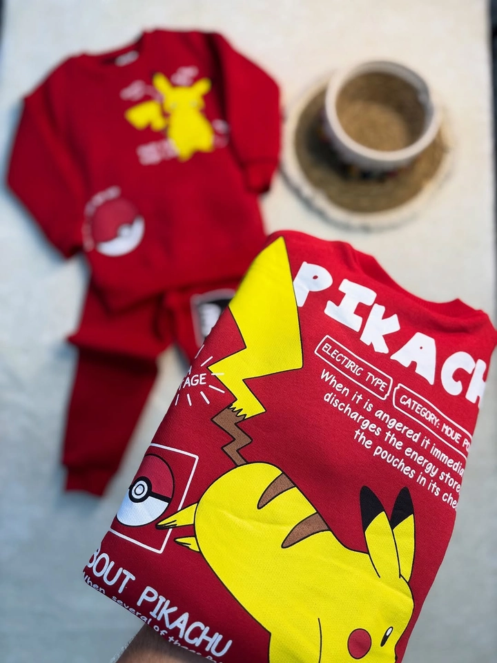 Conjunto moletom picachu  - 6