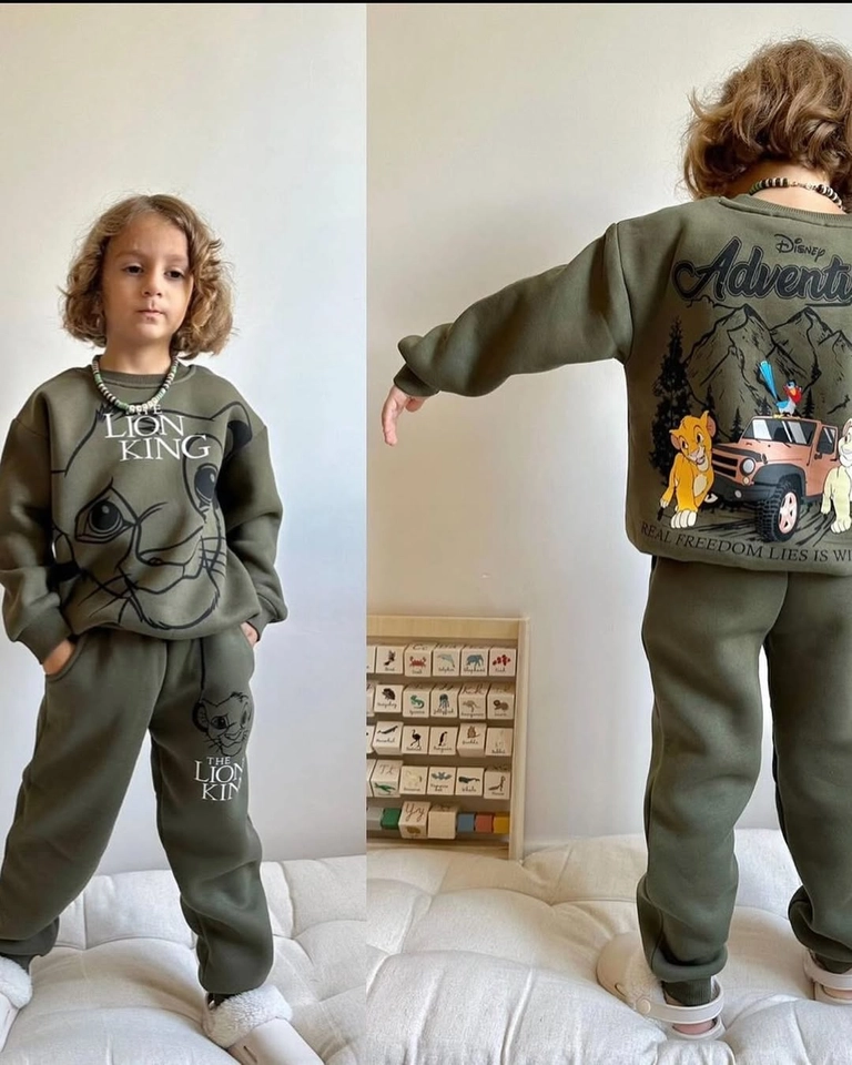Conjunto moletom Rei Leão  - 8