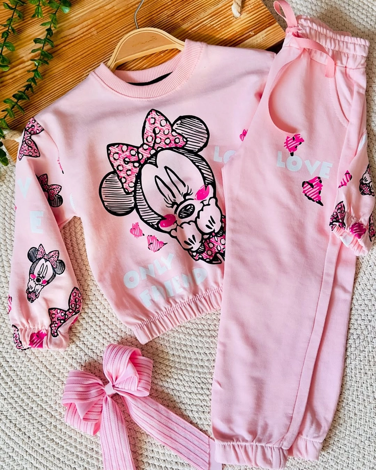 Conjunto moletom Minnie  - 2