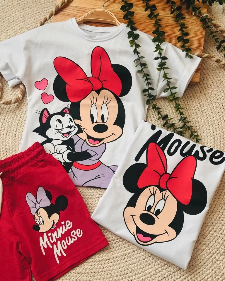 Conjunto Verão Minnie Red - 1