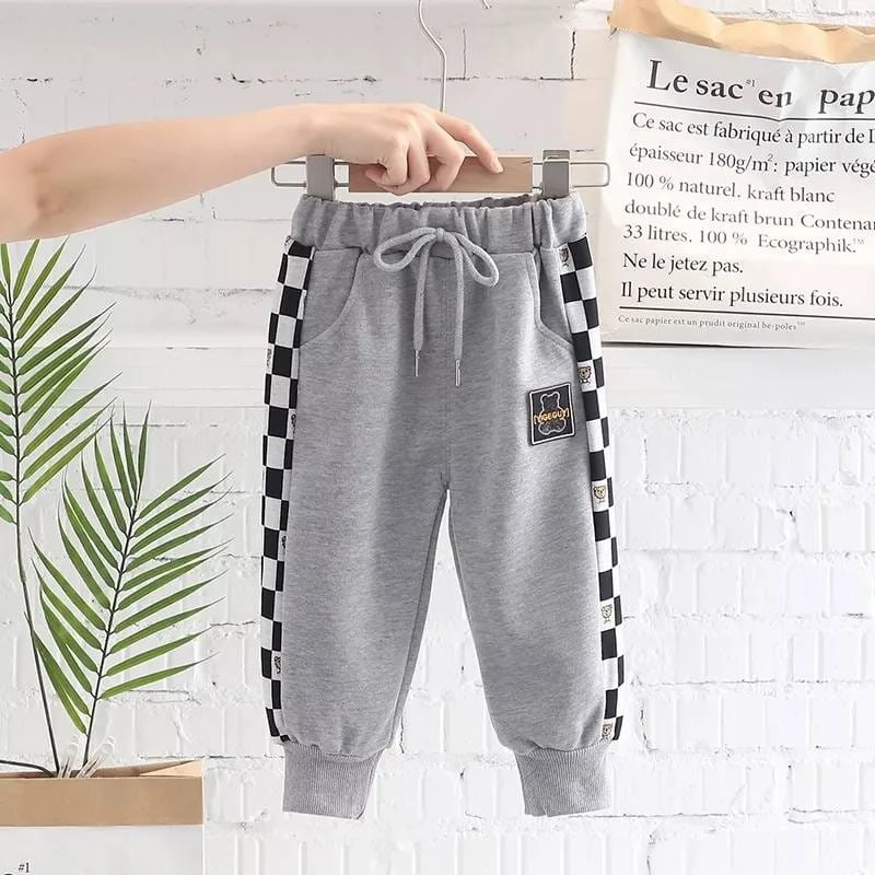 Calça Moletom Xadrez  - 2