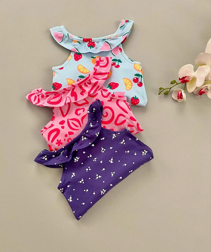 Kit 3 vestidos de verão  - 1