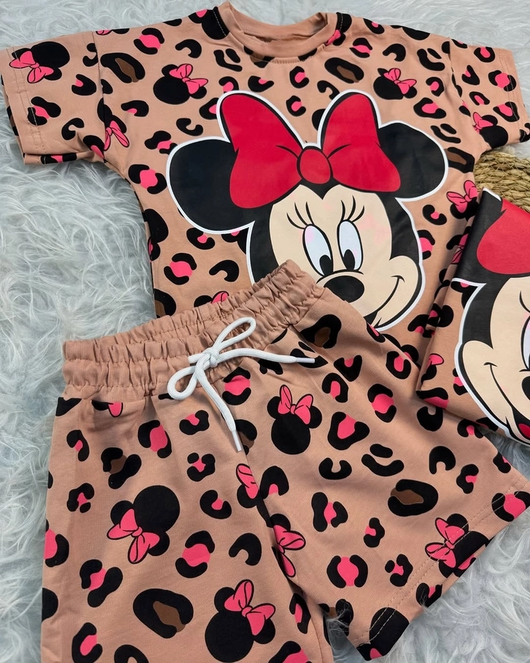 Conjunto Verão Minnie Onça  - 2