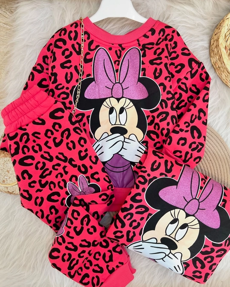 Conjunto Moletom Minnie Pink - 1