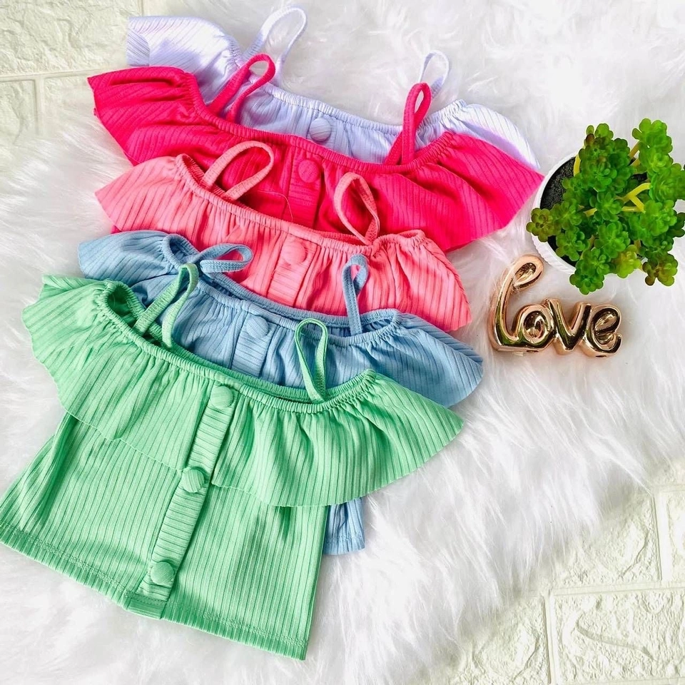Mini Blusa Botão  - 1