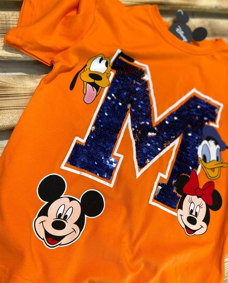 Camiseta Mickey Mouse Paetê - 2