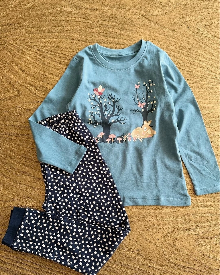 Kit 3 Pijamas Manga Longa  - 3