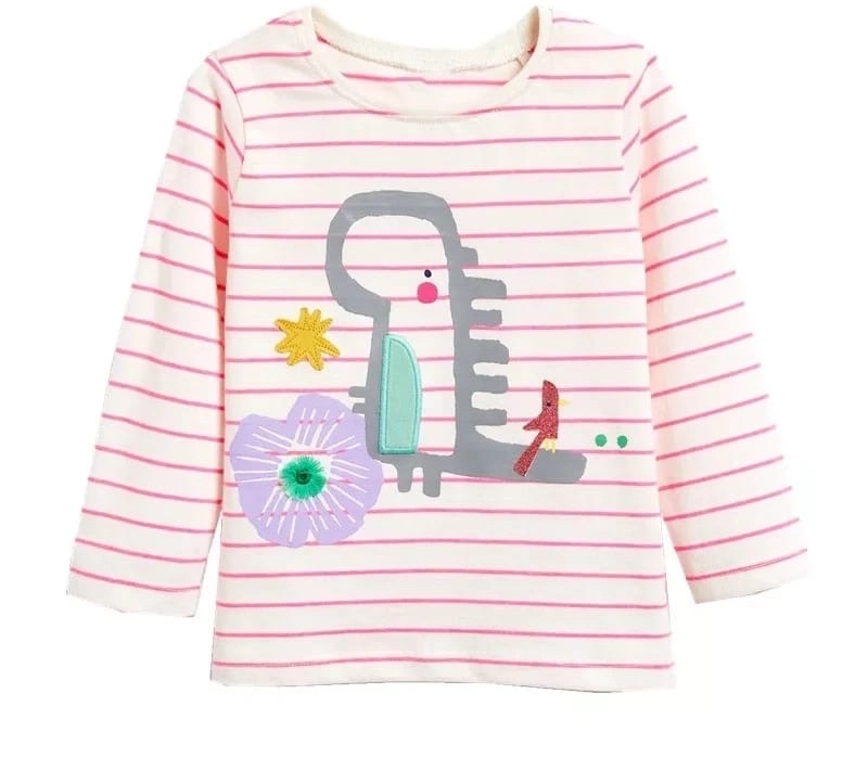 Blusa Manga Longa Dino Meiga - 1