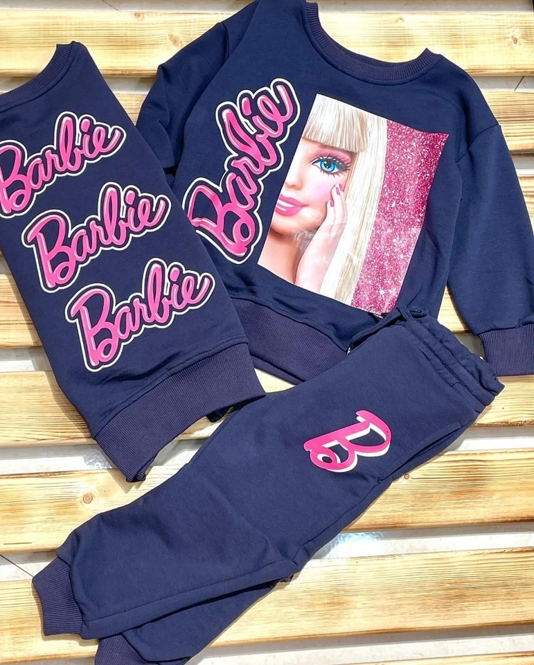 Conjunto Moletom Barbie  - 1