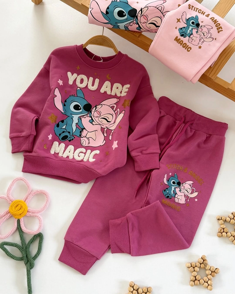 Conjunto moletom Stitch  - 2