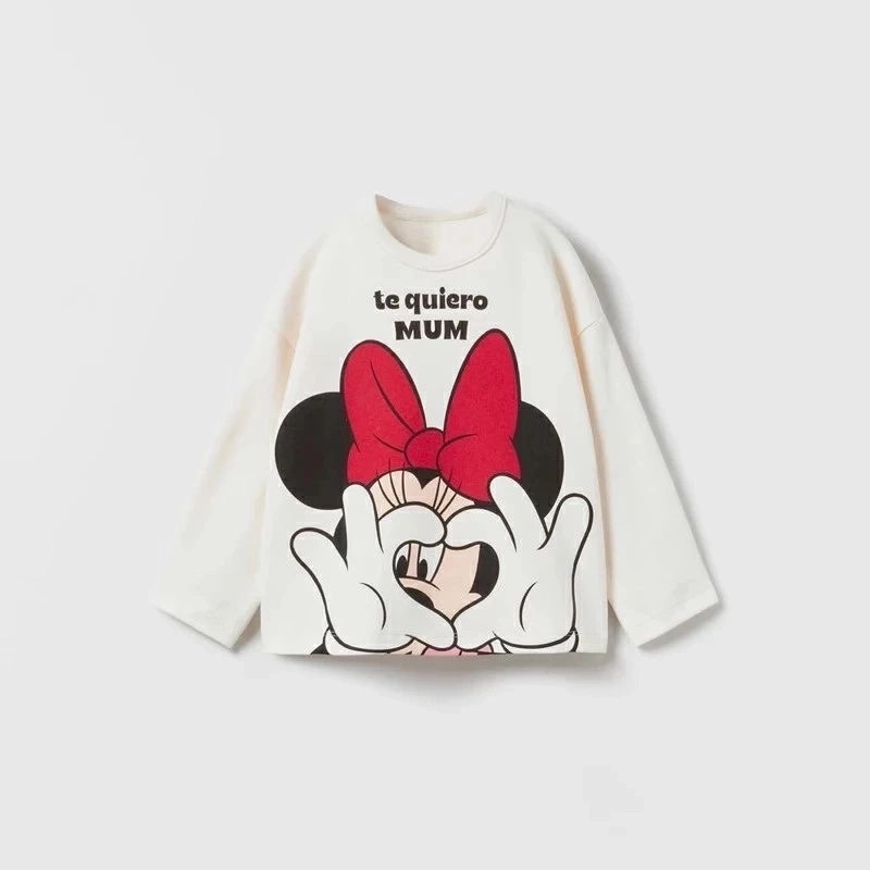 Blusa manga longa minnie - 1