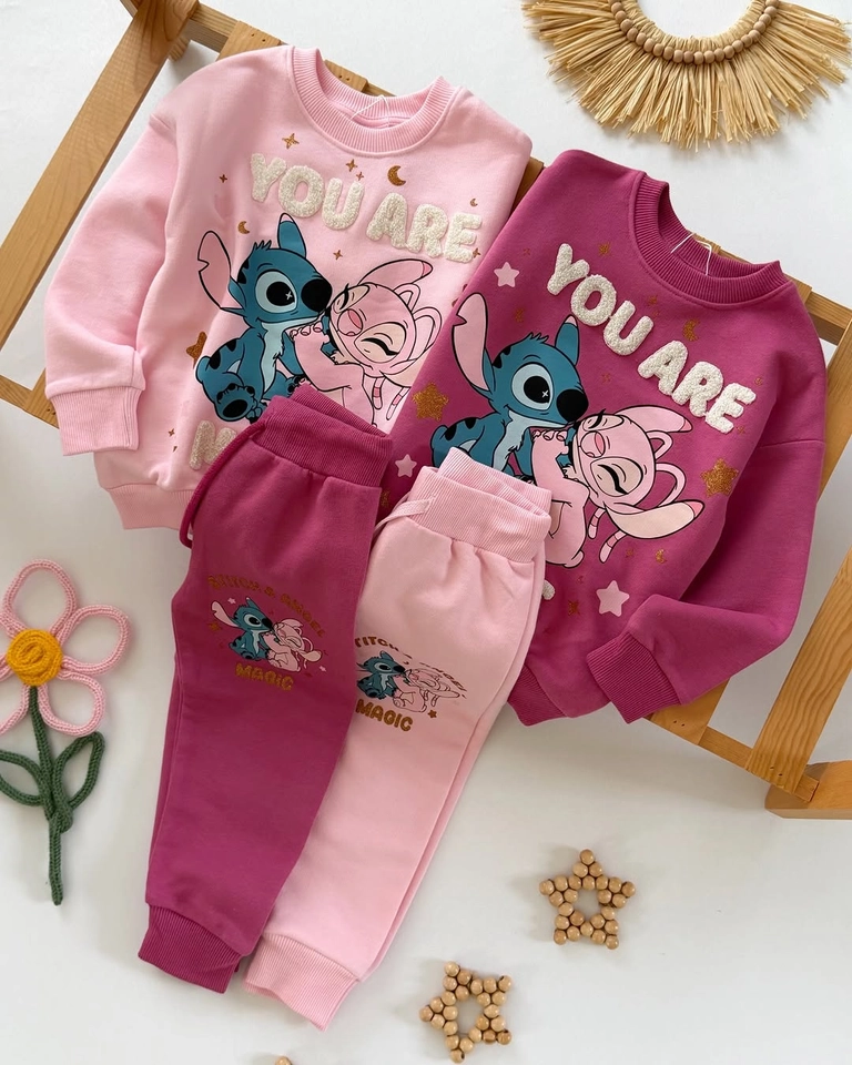 Conjunto moletom Stitch  - 1