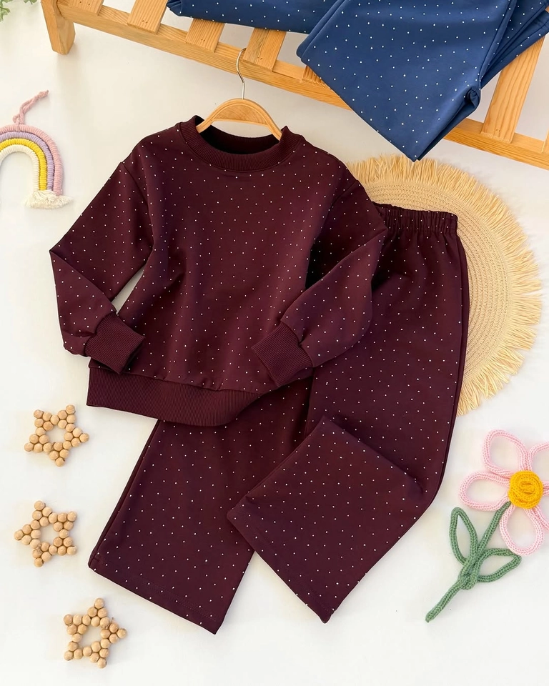 Conjunto moletom brilhante  - 3