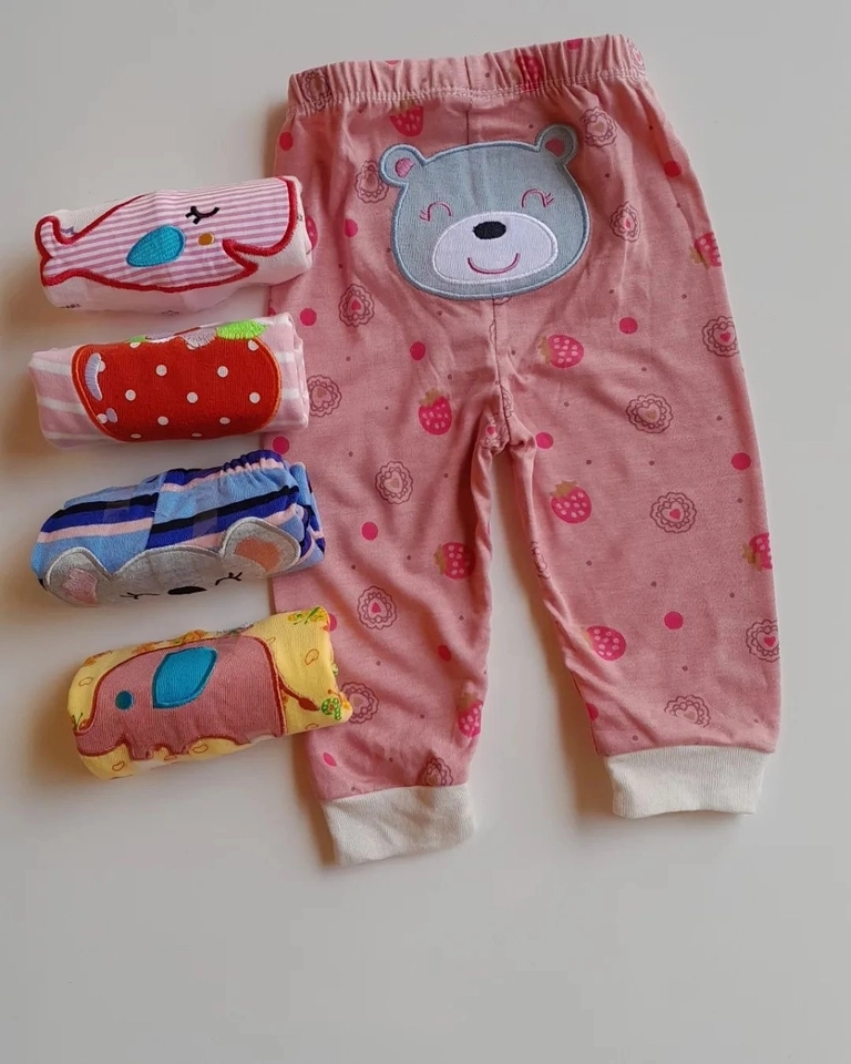 Kit com 5 calças Baby - 5