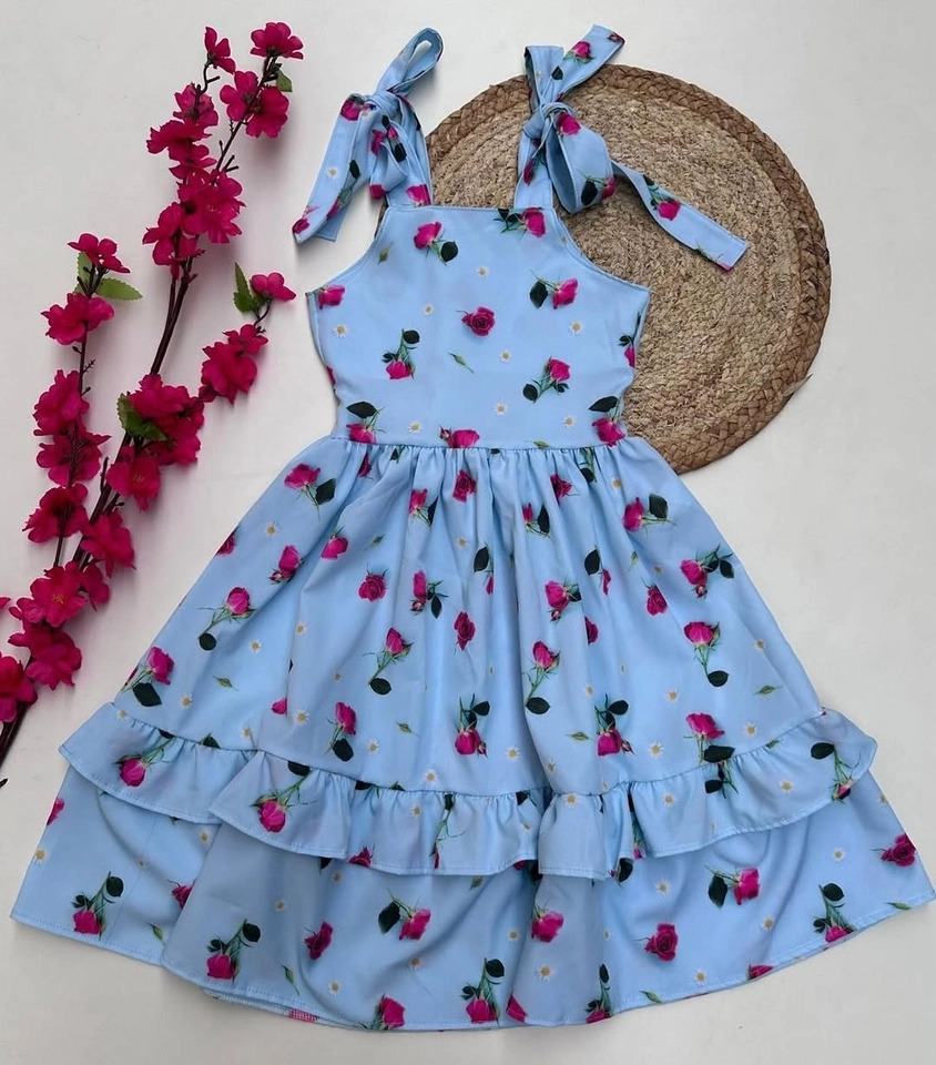 Vestido Rosas  - 1